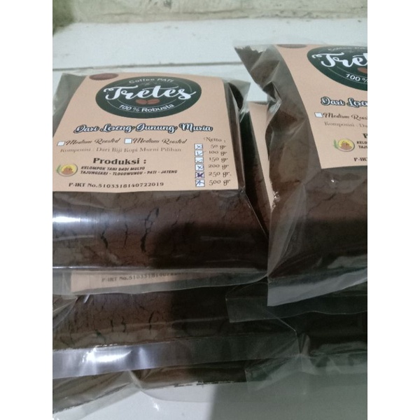 

KOPI BUBUK ASLI ROBUSTA MURIA ORIGINAL 500 GR