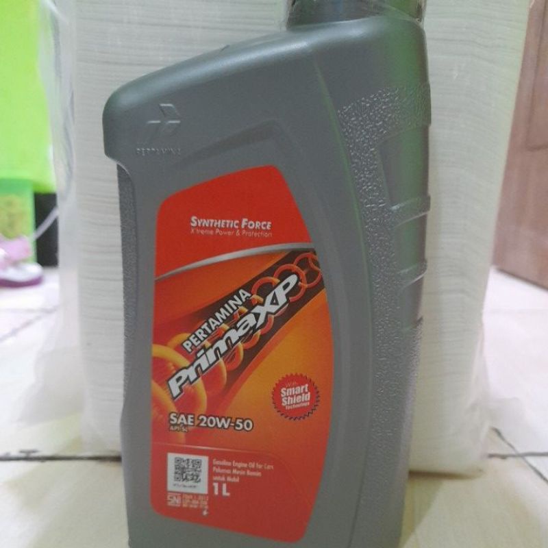 Prima XP SAE 20w-50 1L original Pertamina Oil oli sesat motor matic dan Sport nmax pcx vario 125 150