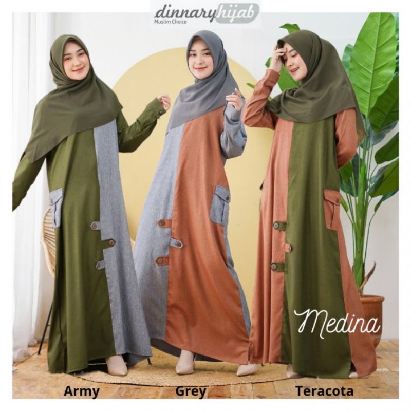 LD 92 - LD 130 || GAMIS MEDINA ORIGINAL || DINNARY HIJAB