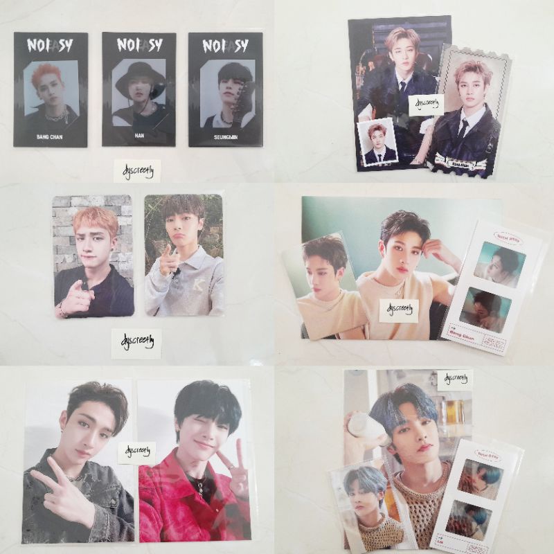 Stray Kids NOEASY Photocard District 9 Blu-ray Photo Print #Lovestay Set Season Greetings 2021
