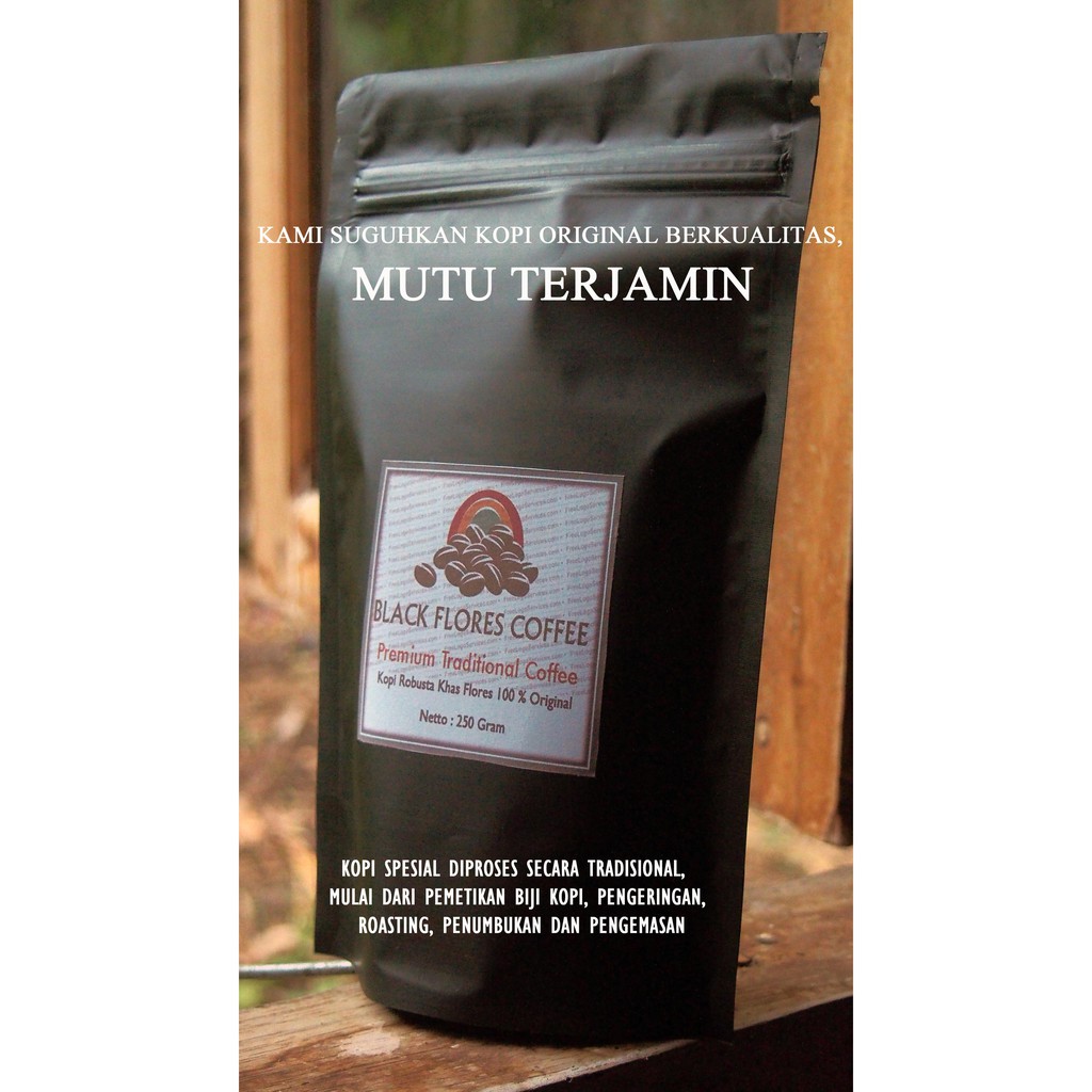 

kopi flores asli 100% black flores coffee