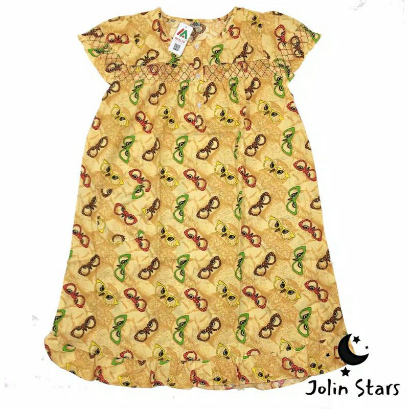 Baju Tidur Merlin Katun Daster Smoke