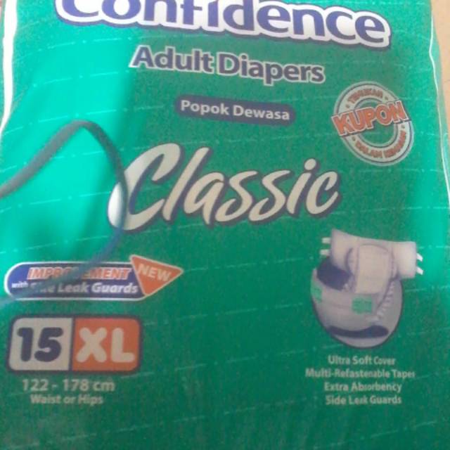 confidence adult diapers / popok dewasa curah