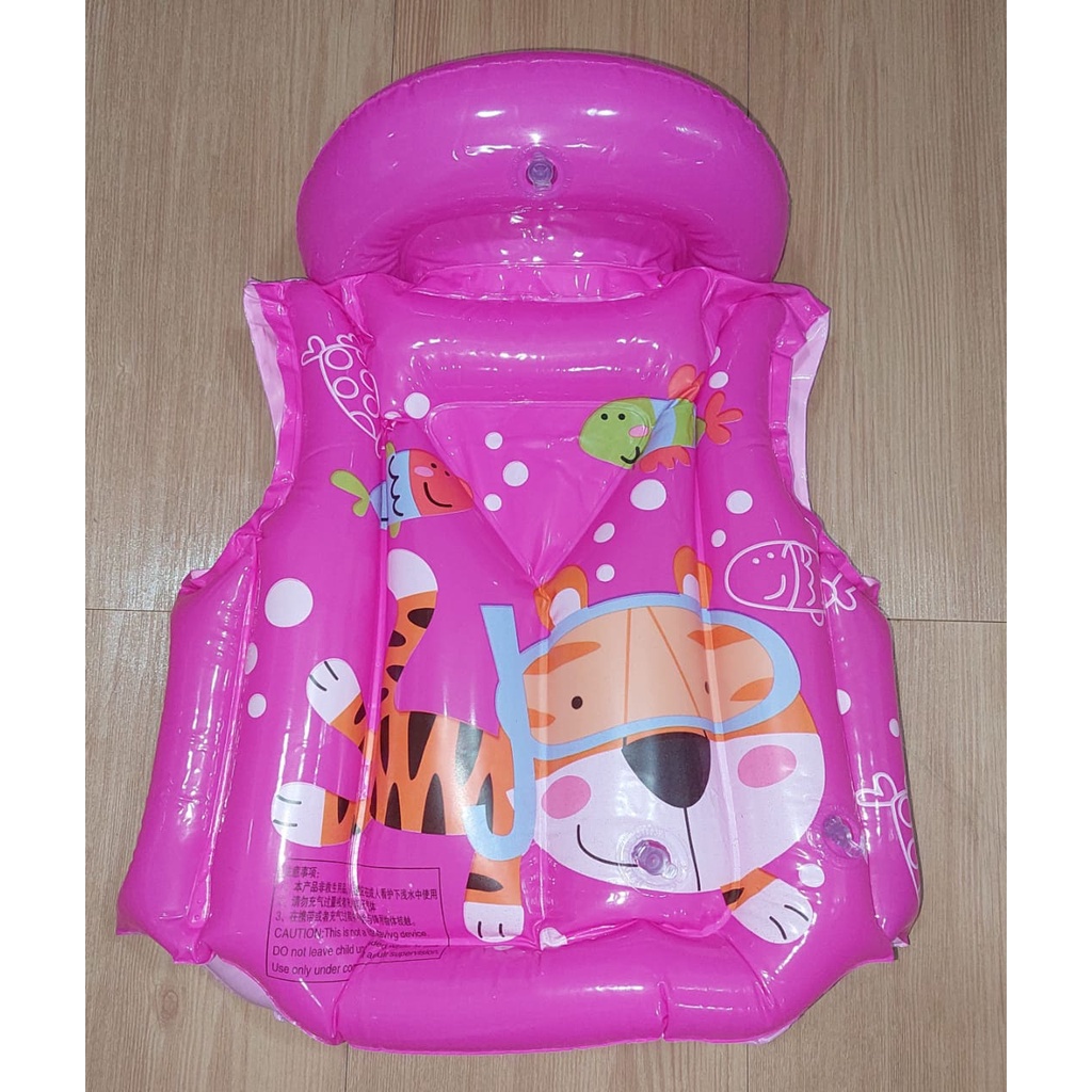 50cm Swim Vest Karakter Rompi Pelampung Renang Anak 6-8Thn Size L 0746