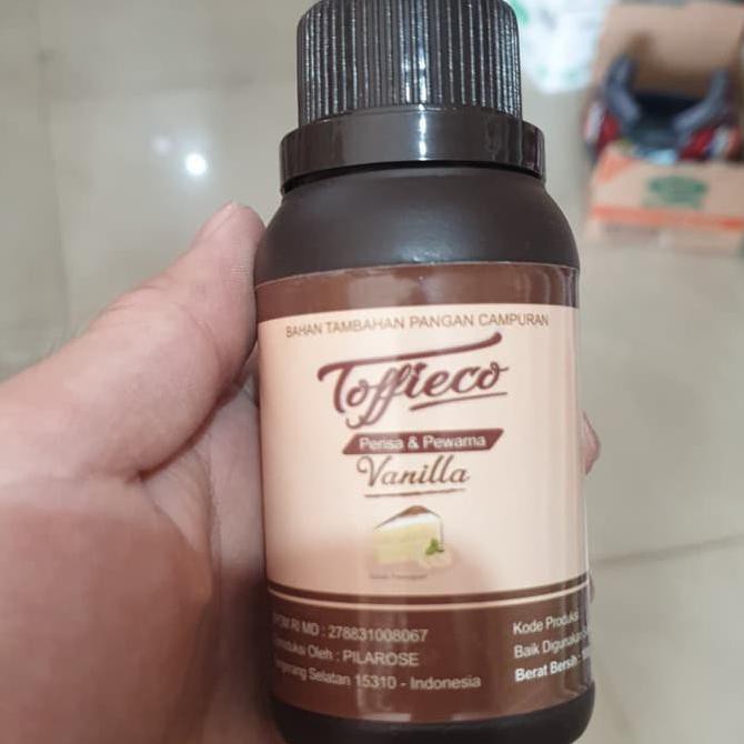 

TERPERCAYA TOFFIECO/TOFIECO/TOFIECCO VANILA PASTA 100 ML TERLARIS