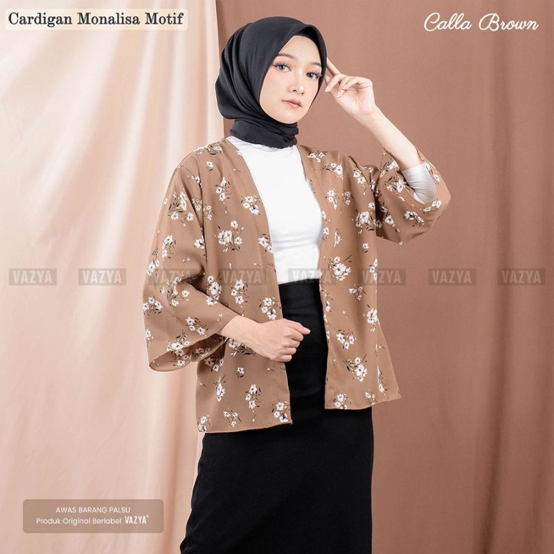 Cardigan Monalisa Motif