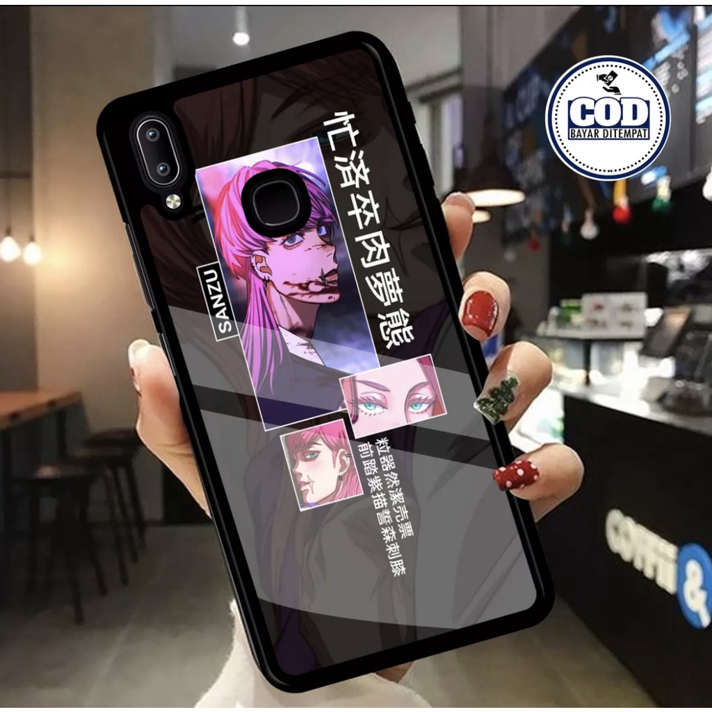 ACASTO Case Vivo Y12/ Y15/ Y17/ Y91/ Y93/ Y95 motif fashion anime attack on titan art style semua ti