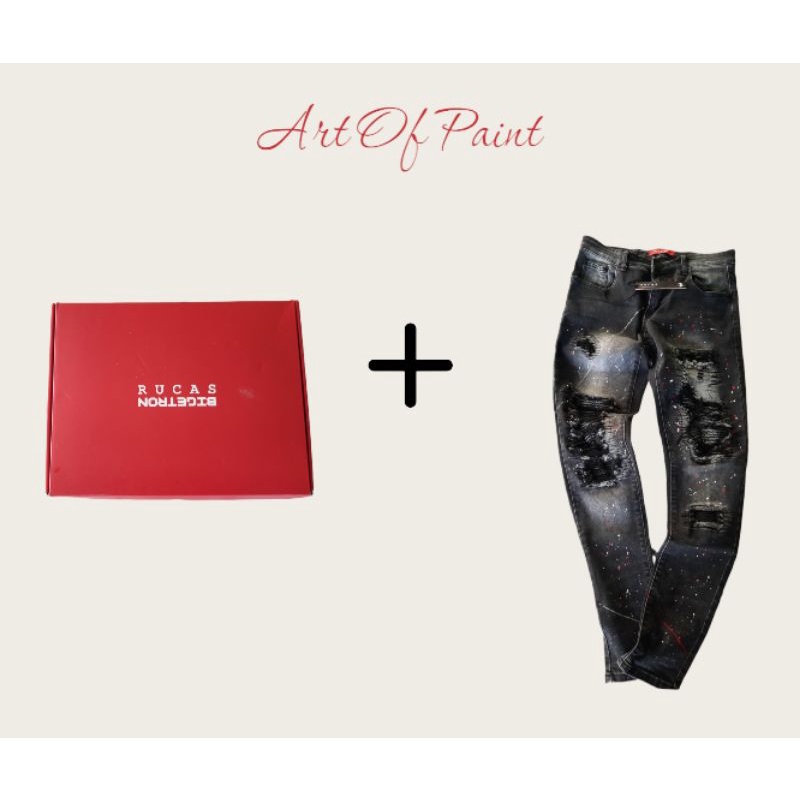 Celana Rucas X Bigetron - Art of paint