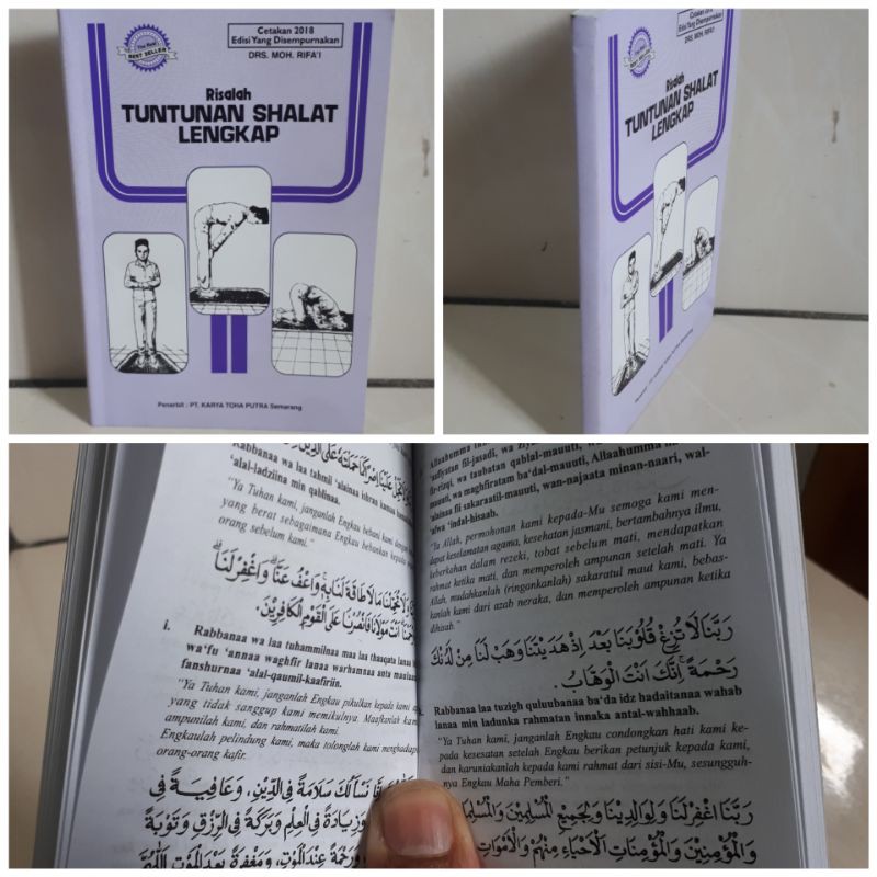 BUKU RISALAH TUNTUNAN SHOLAT LENGKAP UKURAN KECIL SAKU