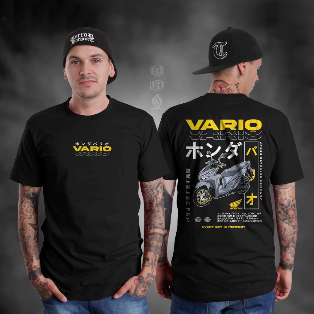 KAOS HONDA VARIO NEW TRIPLE BAJU MOTOR VARIO