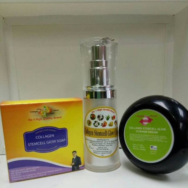 Paket perawatan wajah normal collagen stemcell Dr.NZK