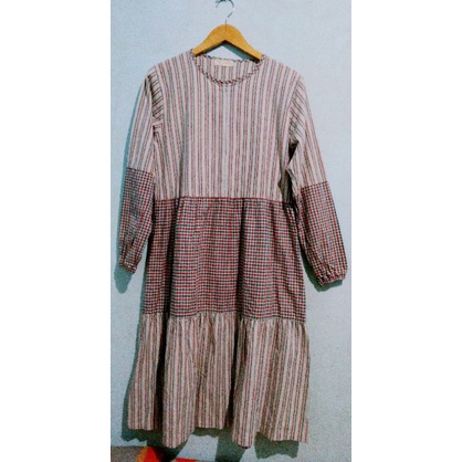 Preloved Tunik bahan Katun by Inji original no deenay nadjani