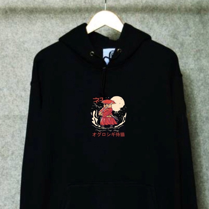 Hoodie Pria Original Distro Bandung Sweater GODWIT Japan Kucing HD.024