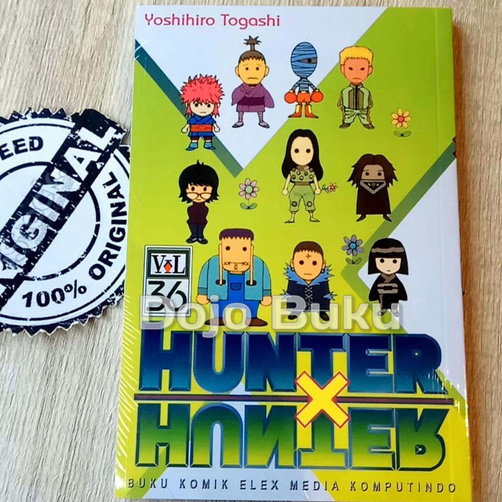 Komik Seri Hunter X Hunter Oleh Yoshihiro Togashi Shopee Indonesia