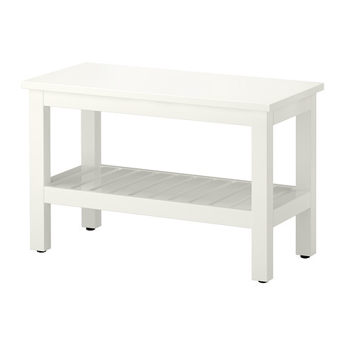 HEMNES Bangku, putih, 83 cm