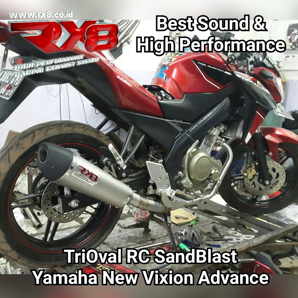 Knalpot Racing RX8 Orisinil YAMAHA New Vxiion