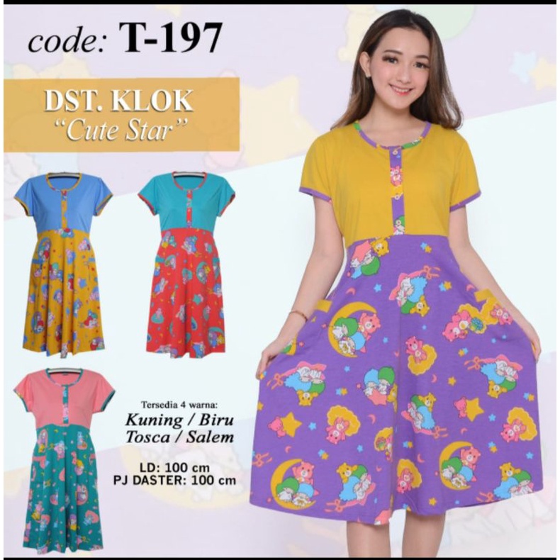 Daster Klok Forever Sweet Concept Original/Daster Busui/Daster Forever