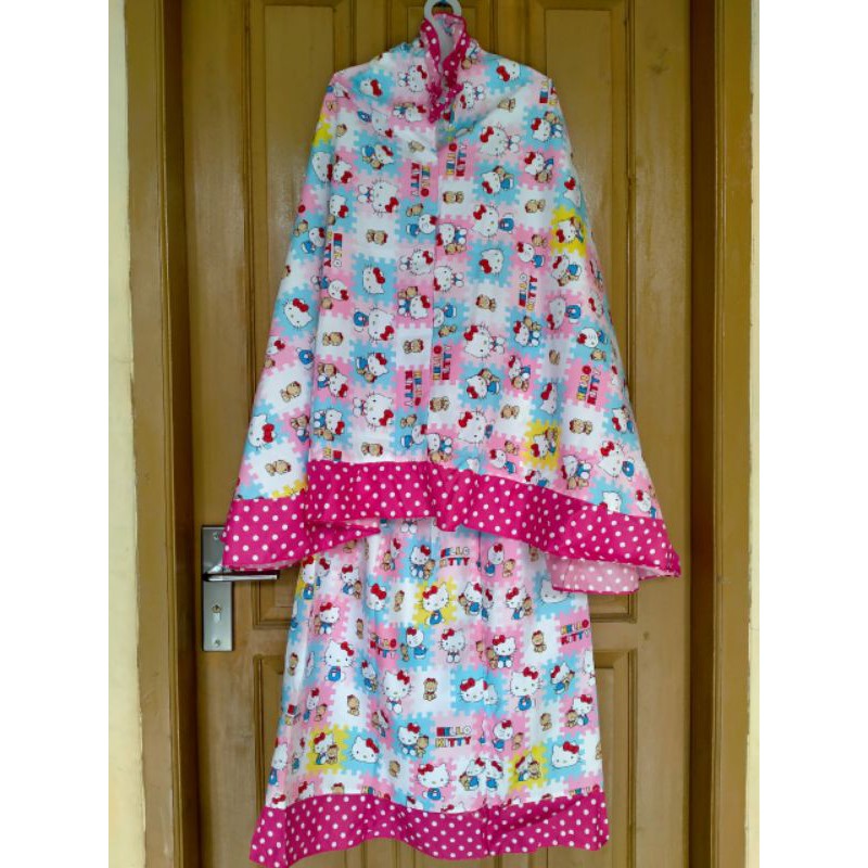 (COD)MUKENA ANAK||MUKENA ANAK JUNIOR||MUKENA ANAK PEREMPUAN||MUKENA ANAK KARAKTER 6-9 Thn