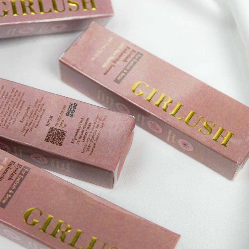 GIRLUSH Eyelash Enhancing Serum Serum Bulumata Serum Alis 5ml dan 10ml / LAVENA EYELASH &amp; EYEBROW 10ML