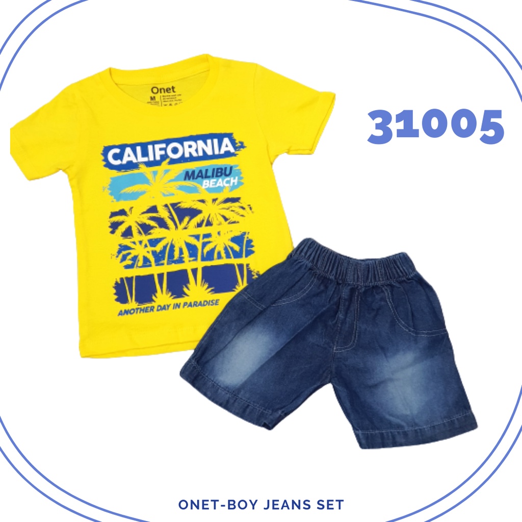 31005 Set Jeans Anak Laki-laki 1-3 tahun