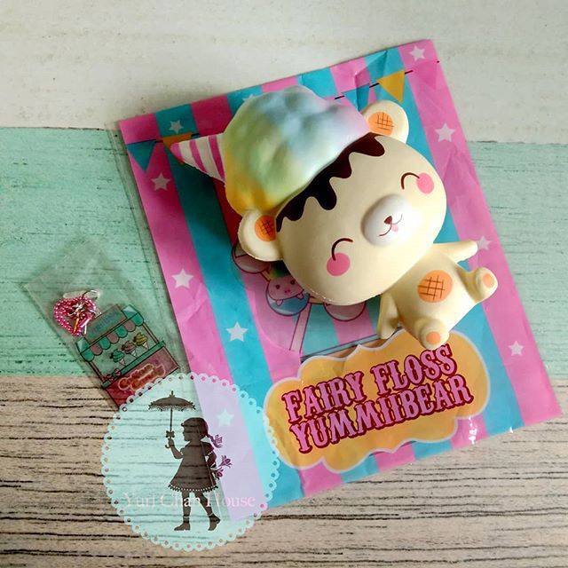 SQUISHY YUMMIIBEAR FAIRY FLOSS CREAMMICANDY