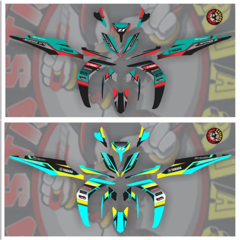 Decal Stiker Jupiter z1 full body motor Racing