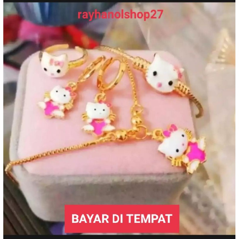 R O-27 Set Anak anak HK GOLD Lapis Emas