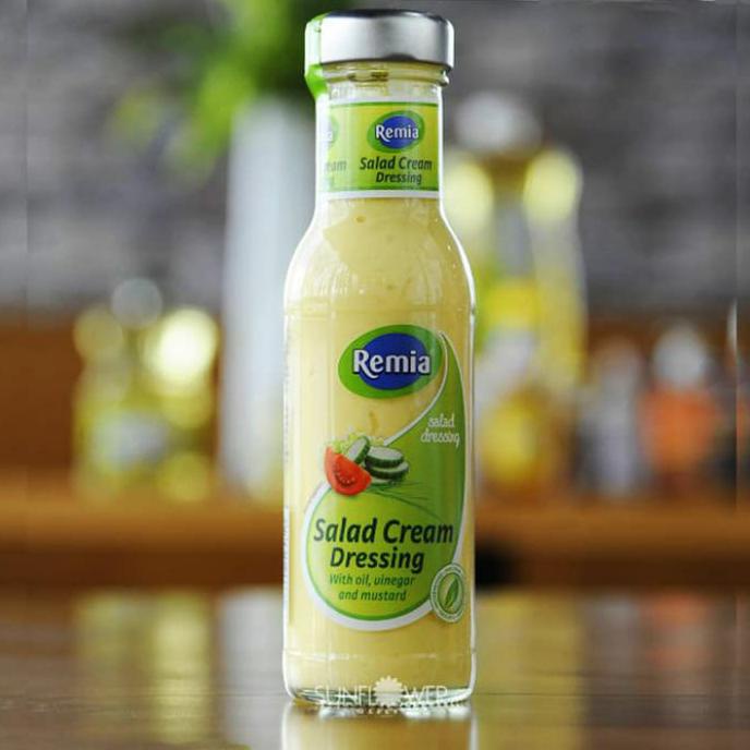 

#@#@#@#@] Remia Salad Cream Dressing with oil,vinegar & Mustard 250ml