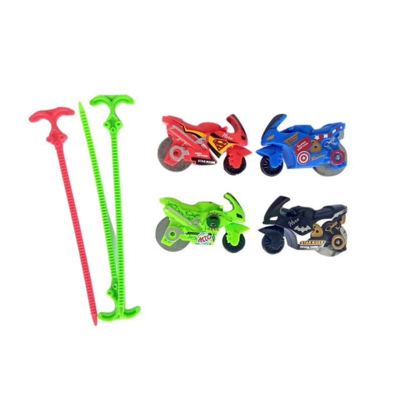 MOTOR GP MINI/MAINAN MOTOR GP ANAK TARIK SPIN GO/MAINAN EDUKASI(1PCS)