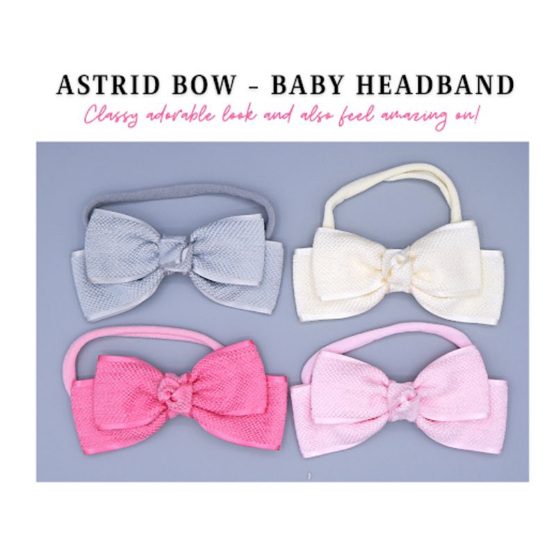 Headband Bunga PREMIUM / Bandana Elegant Bayi Anak Import