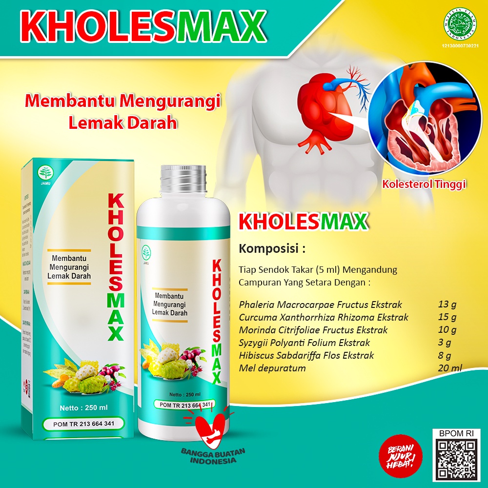 Obat Penurun Trigliserida Dalam Darah Kholesmax