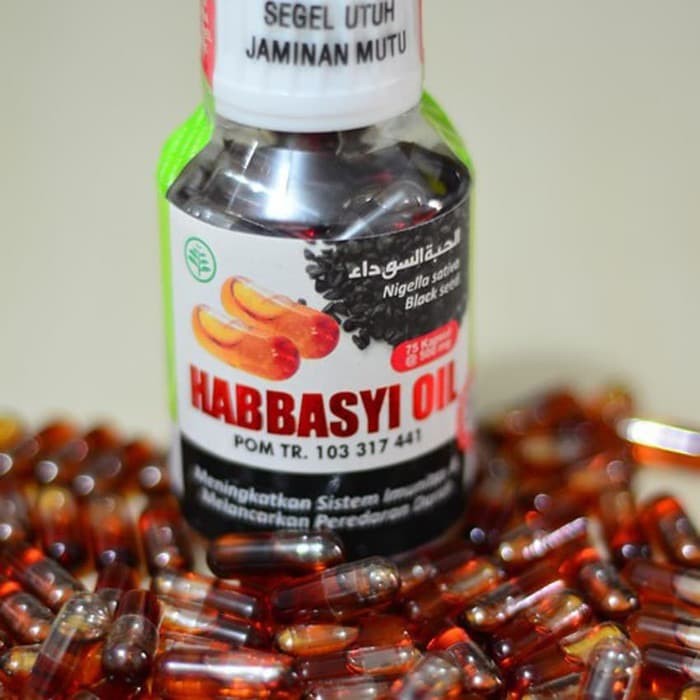 Habbatussauda Kapsul Minyak Habbatussauda Habbasyi Oil Oil 100 Kapsul
