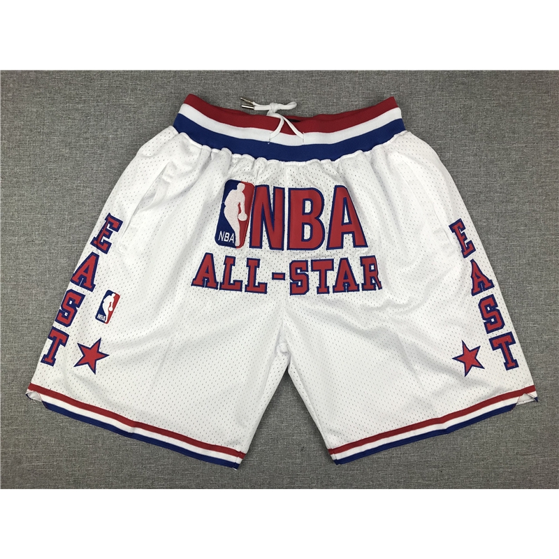  Celana  Pendek Basket Model  Nba 88 Star Warna  Putih  Dengan 