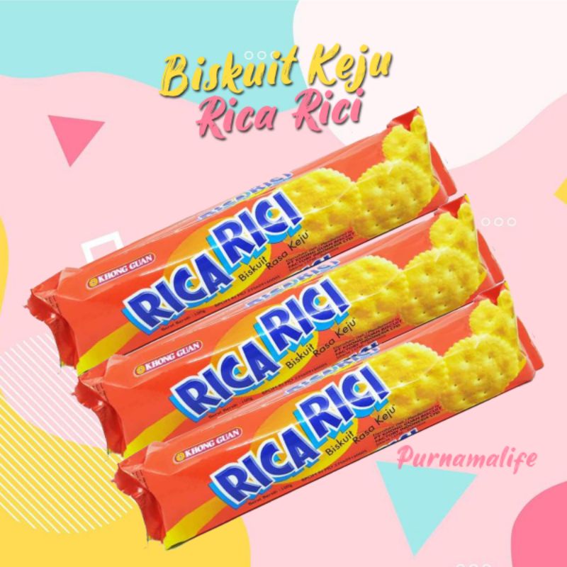 

Rica rici biskuit rasa keju renyah enak 100gr