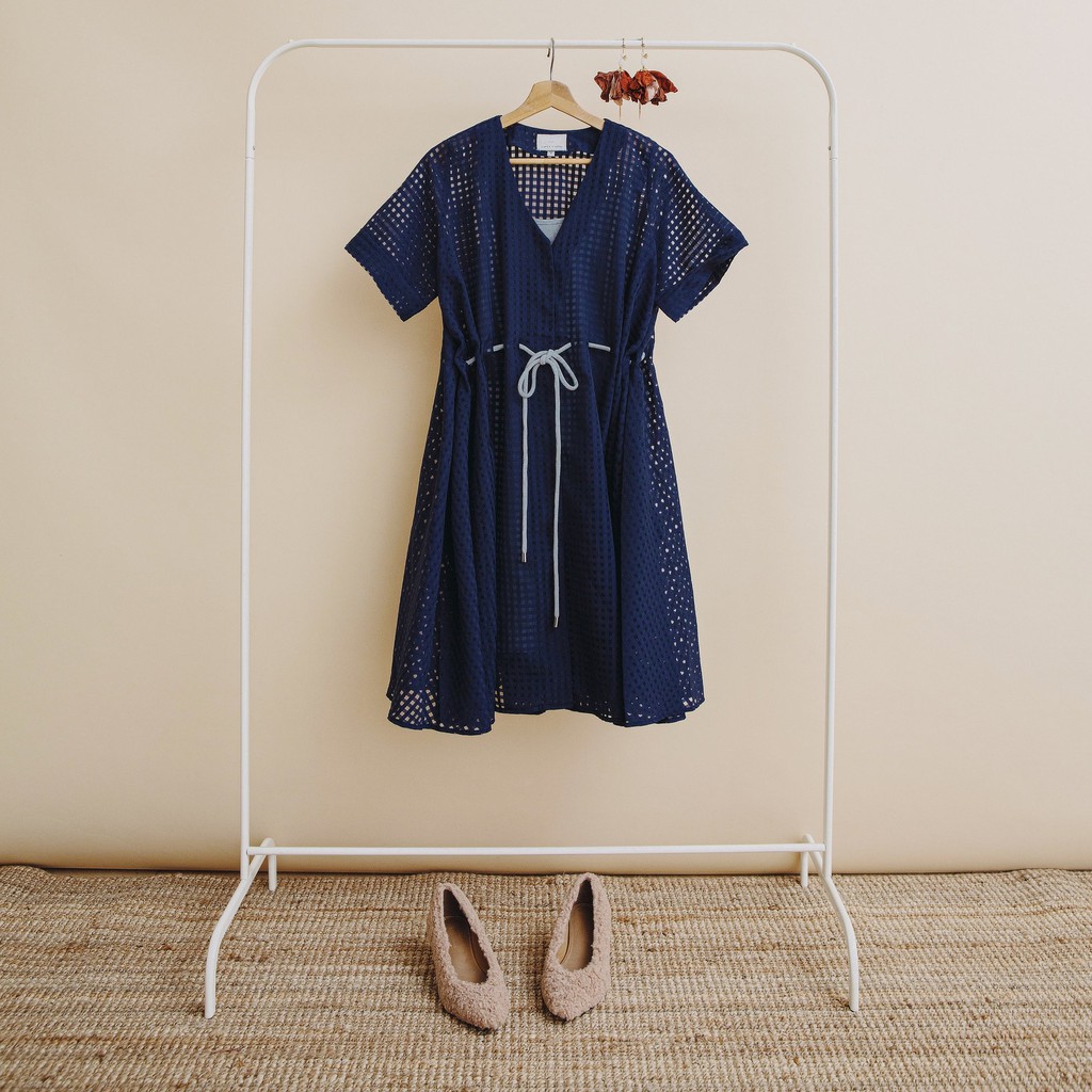 Kurono Dress / dress bahan organza