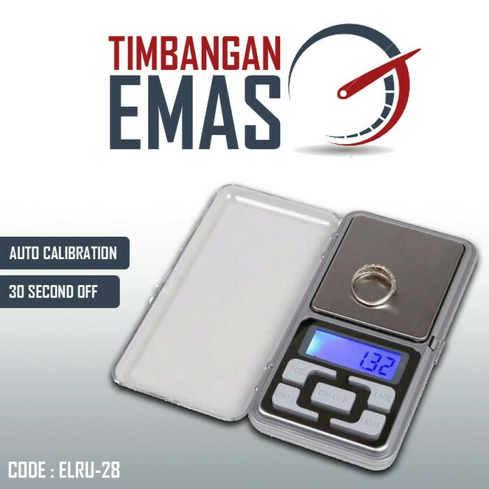 Timbangan Emas Digital Kapasitas 500gr Akuransi 0,1gr