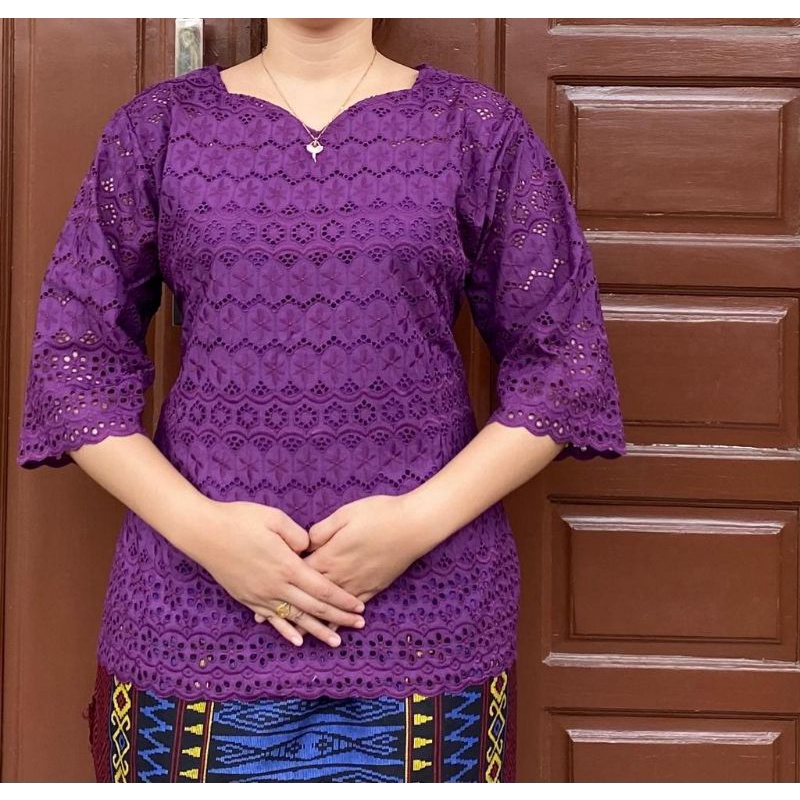 Blus Katun Bolong Jumbo 4