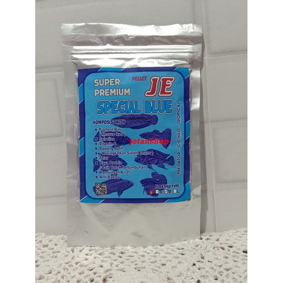 Pellet JE Super Premium pakan makanan ikan hias lohan louhan aquarium aquascape