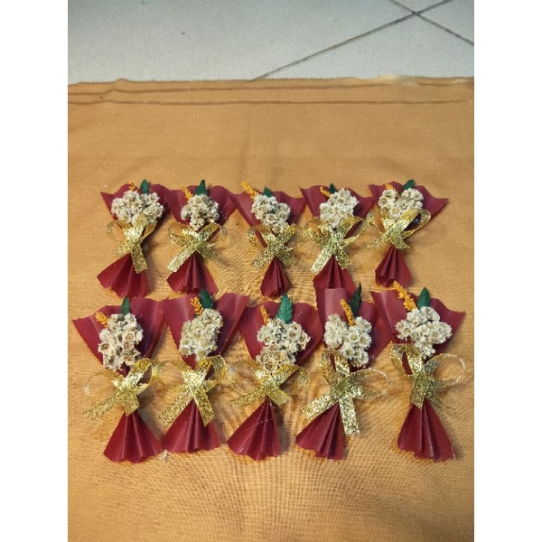 Bouket mini bunga kering rustic