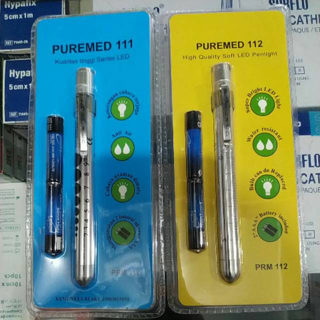 Penlight puremed PRM 111 PRM 112 / penlight led / senter mata / penleg / penlight murah / senter murah