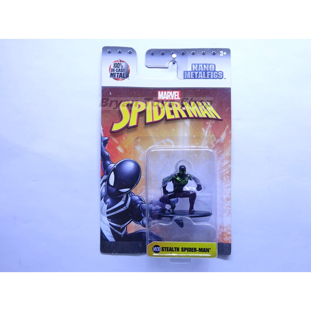 Jada Nano Metalfigs Marvel Spiderman Stealth Spider-Man