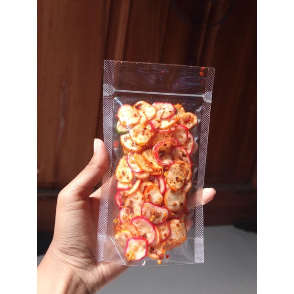 

KERUPUK SEBLAK KERING 50GR PEDAS