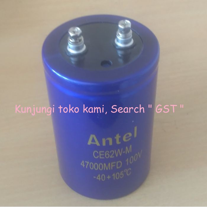 Elco Power 47000 Uf Mfd 100V Capasitor Kapasitor 47000 Uf 100 volt