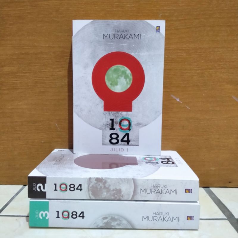 Trilogi 1Q84 - Haruki Murakami (Buku Bekas/Preloved Book)