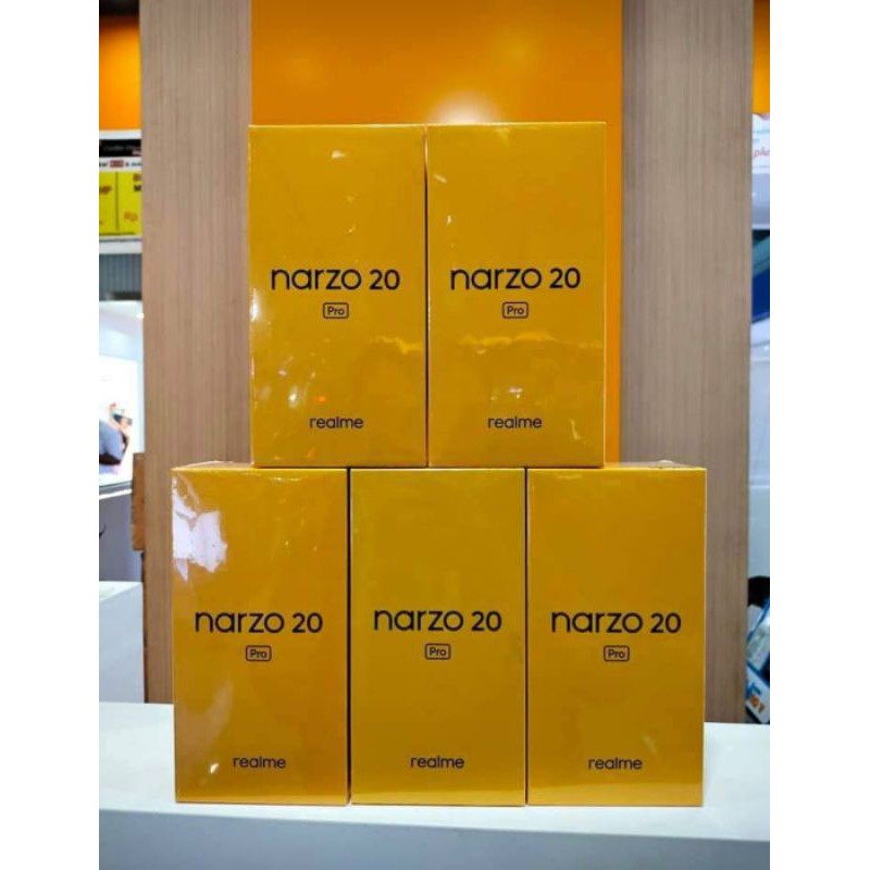 REALME NARZO 20 PRO 8/128 KONDISI BARU,GARANSI RESMI