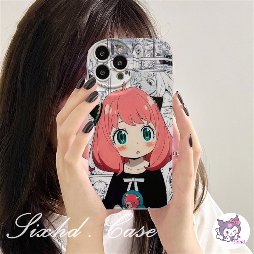 Redmi 12C 10C 10A 10 9C 9A 9T 9 Redmi Note 12 11 11s 10 9 8Pro Xiaomi 12X Mi 11Lite 11T 10T Poco F3 X3 X4Pro Cute Cartoon Girl Air Cushion Phone Soft TPU Shockproof Protective Cover