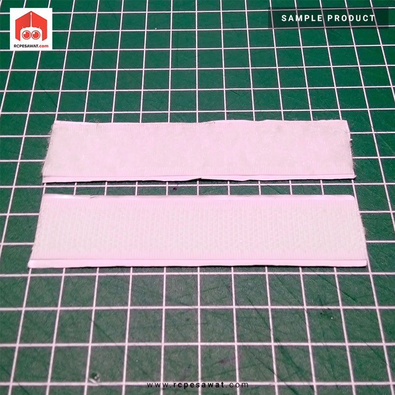 Perekat Baterai Velcro Loop Hook Tape 10cm