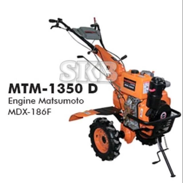 Mesin bajak sawah atau traktor MTM 1350D Tampa roda traktor
