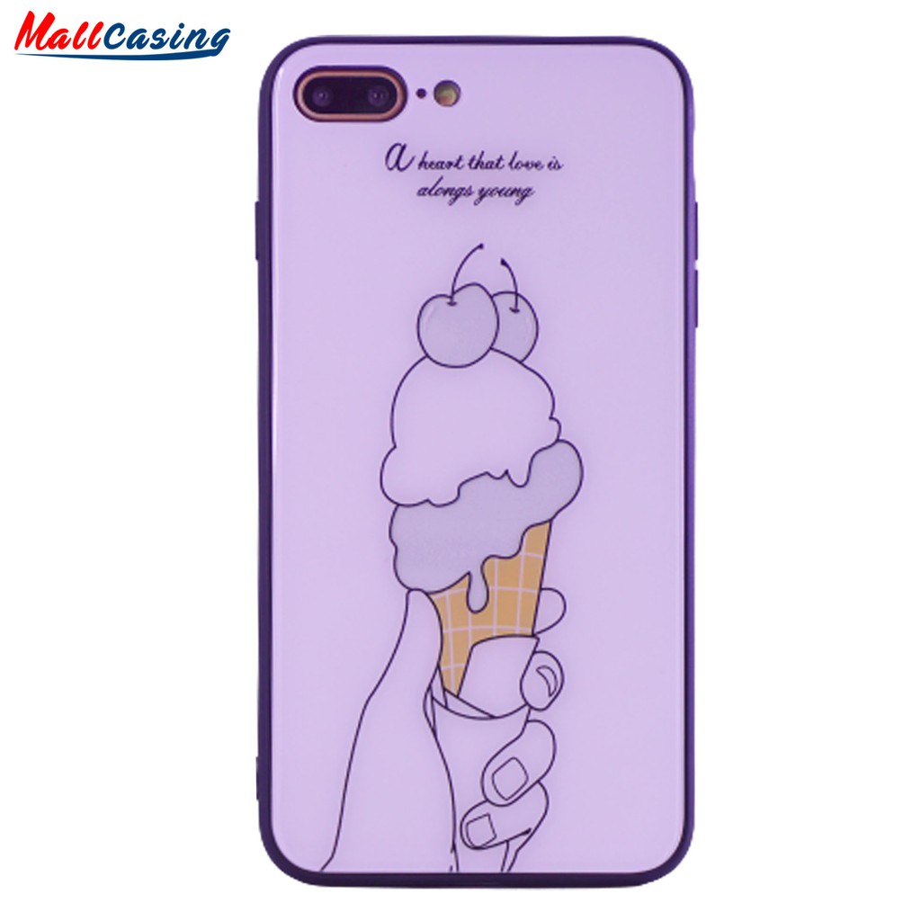 MallCasing - Samsung A50/ A50S | Samsung A51 |  A7 2018 Ultra Violet Glass Case Glow In The Dark