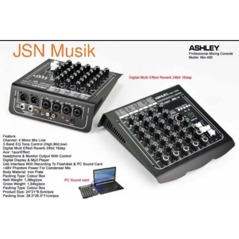 Mixer Ashley Mix-400